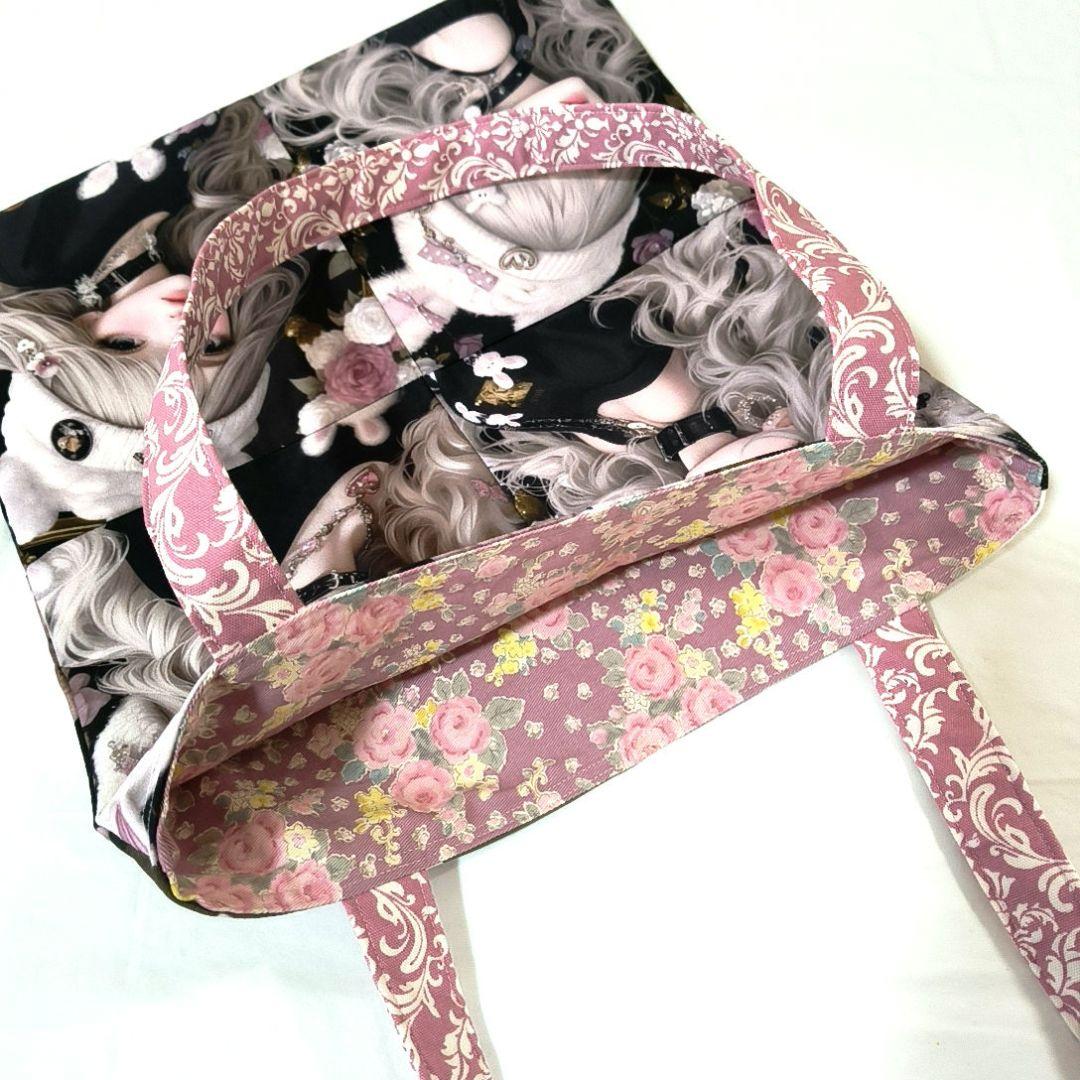 りんりん様】ハンドメイドオーダー★女の子★大容量フラットバッグ　3点