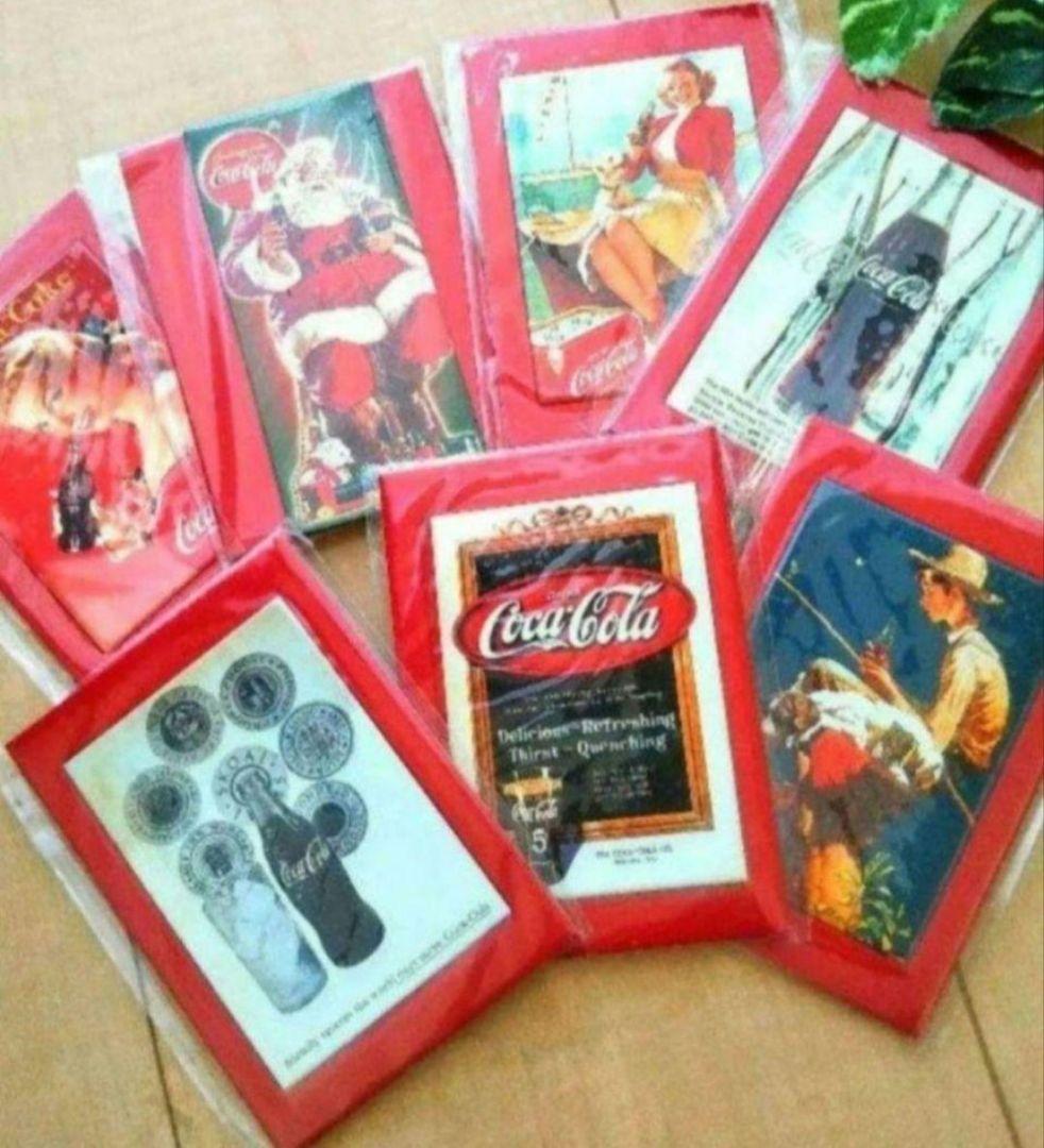 レア!コカ・コーラ ポスターアートコレクション12種類 マグネット レトロ