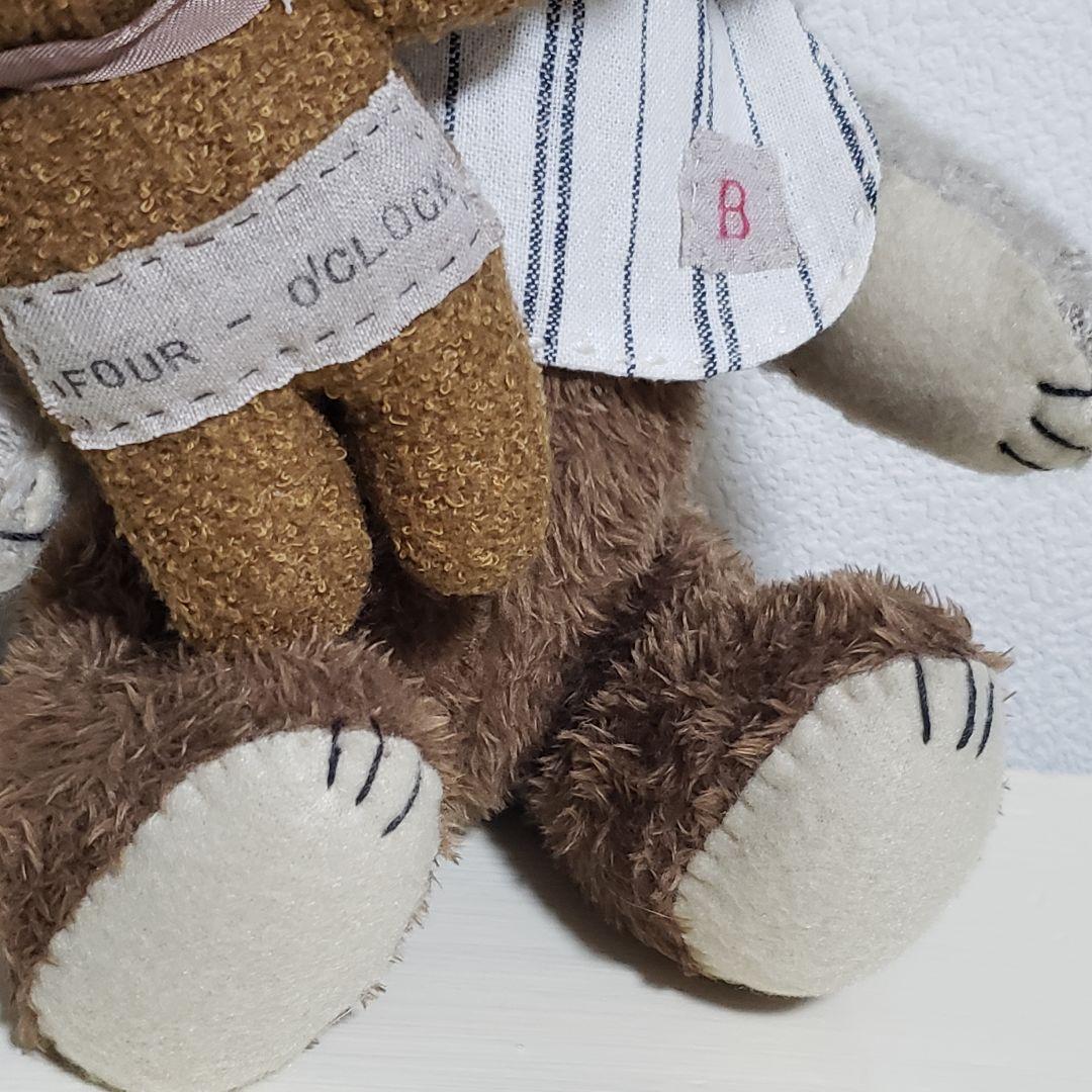 No.548 テディベア　four o'clockちゃん付き