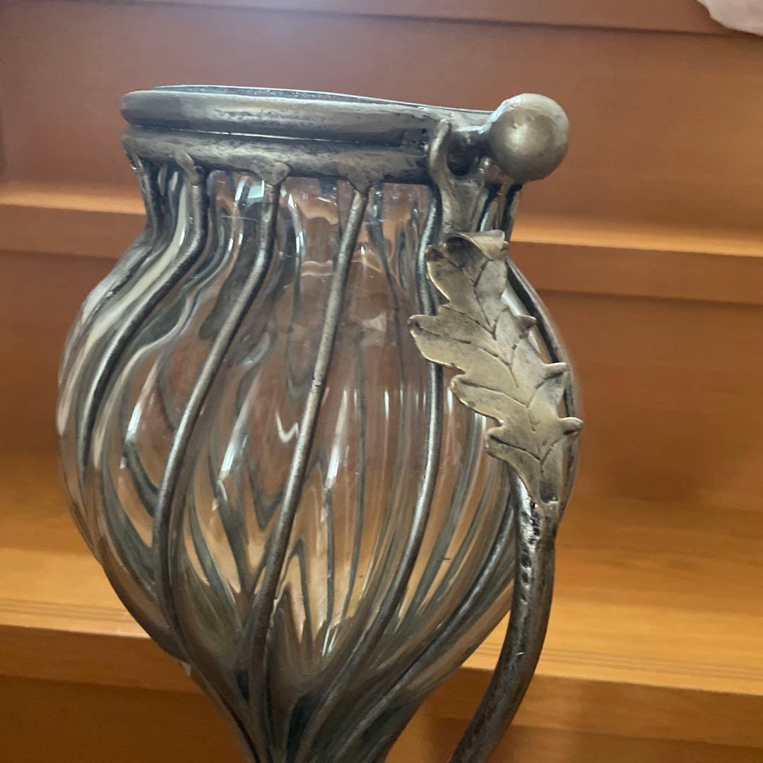 葉山家具　葉山ガーデン　ツイストデザイン フラワーベース　花瓶　オブジェ