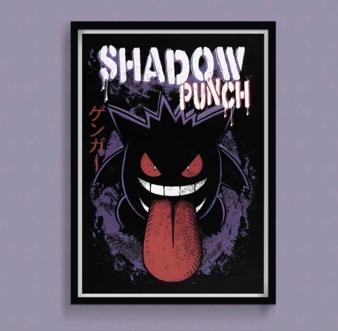 ゲンガー　ポスター　海外ポケモンセンター限定