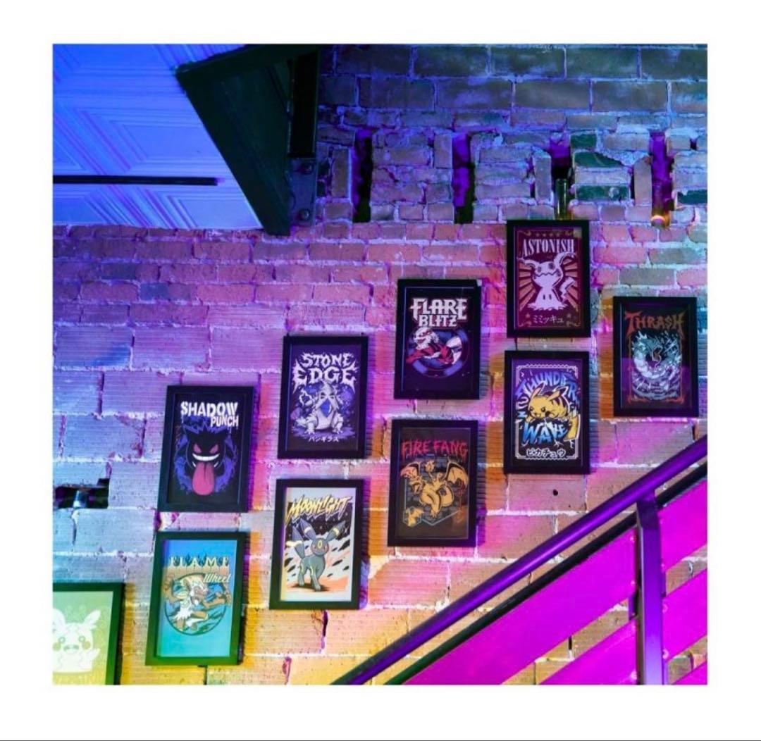 ゲンガー　ポスター　海外ポケモンセンター限定