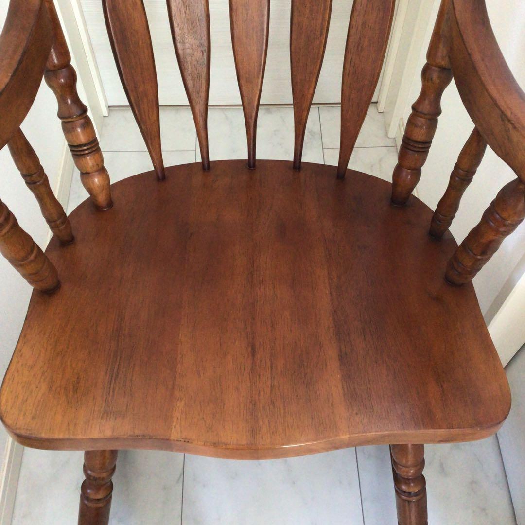 木製クラシックロッキングチェア