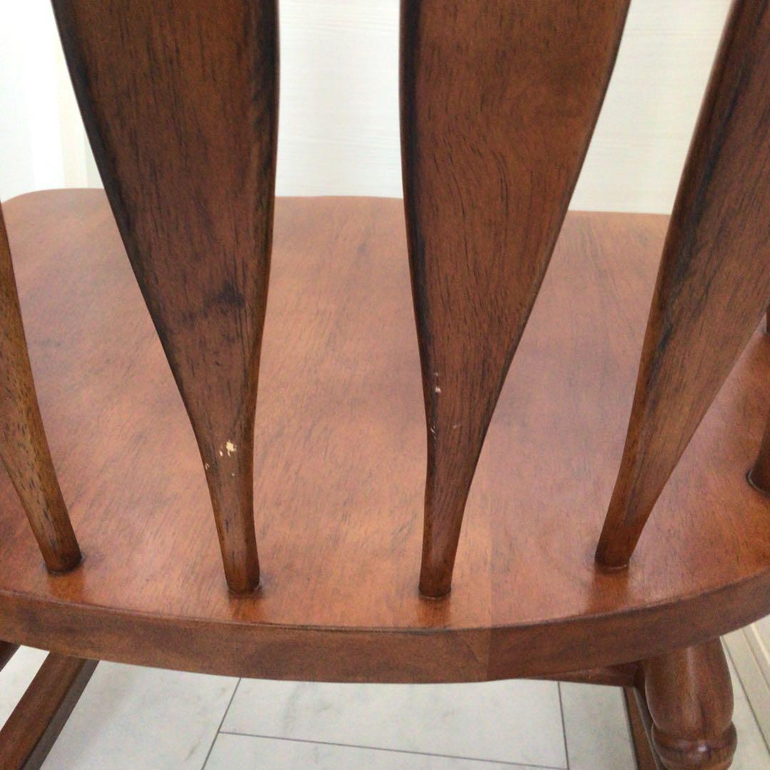 木製クラシックロッキングチェア