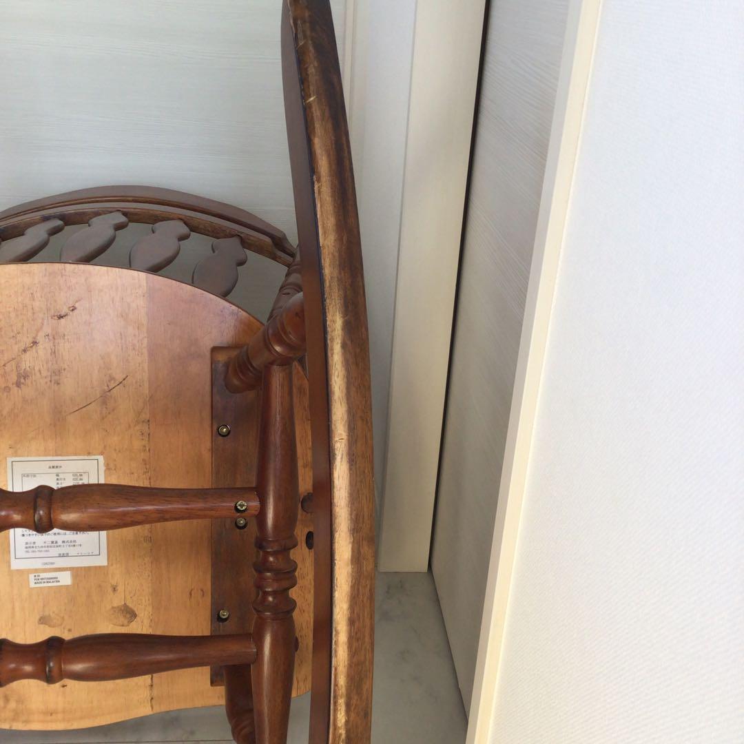 木製クラシックロッキングチェア