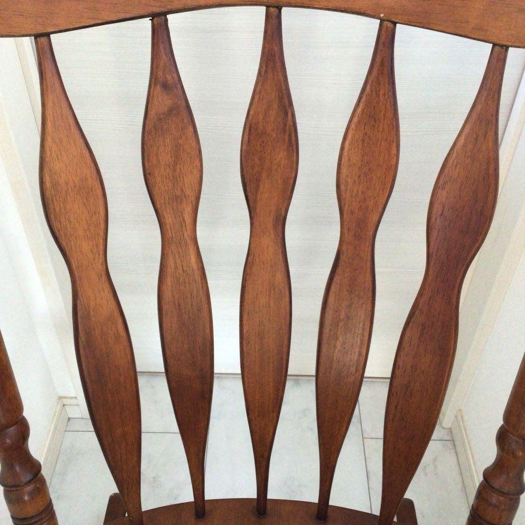 木製クラシックロッキングチェア