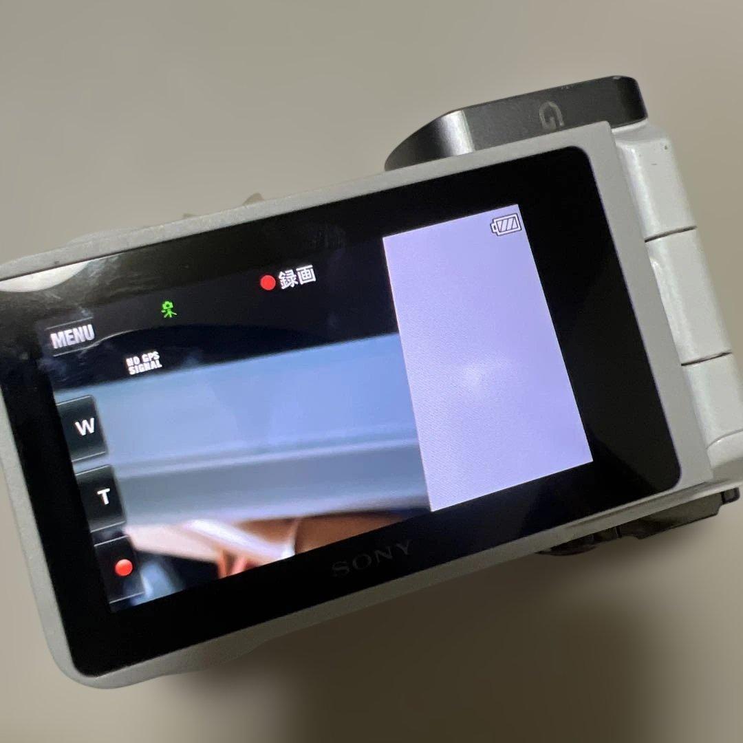 SONY ハンディカムHDR-GW77V ホワイト