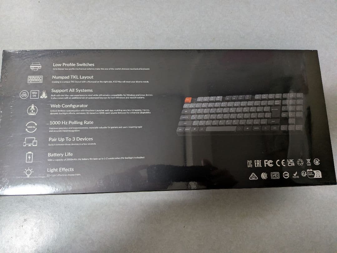 新品未開封Keychron K13 Max メカニカルキーボード 赤軸日本語配列