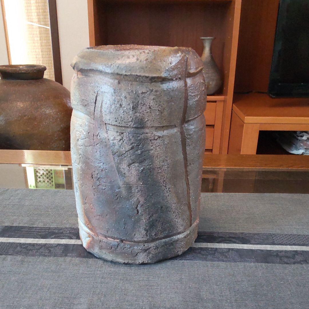 花器　53　備前焼