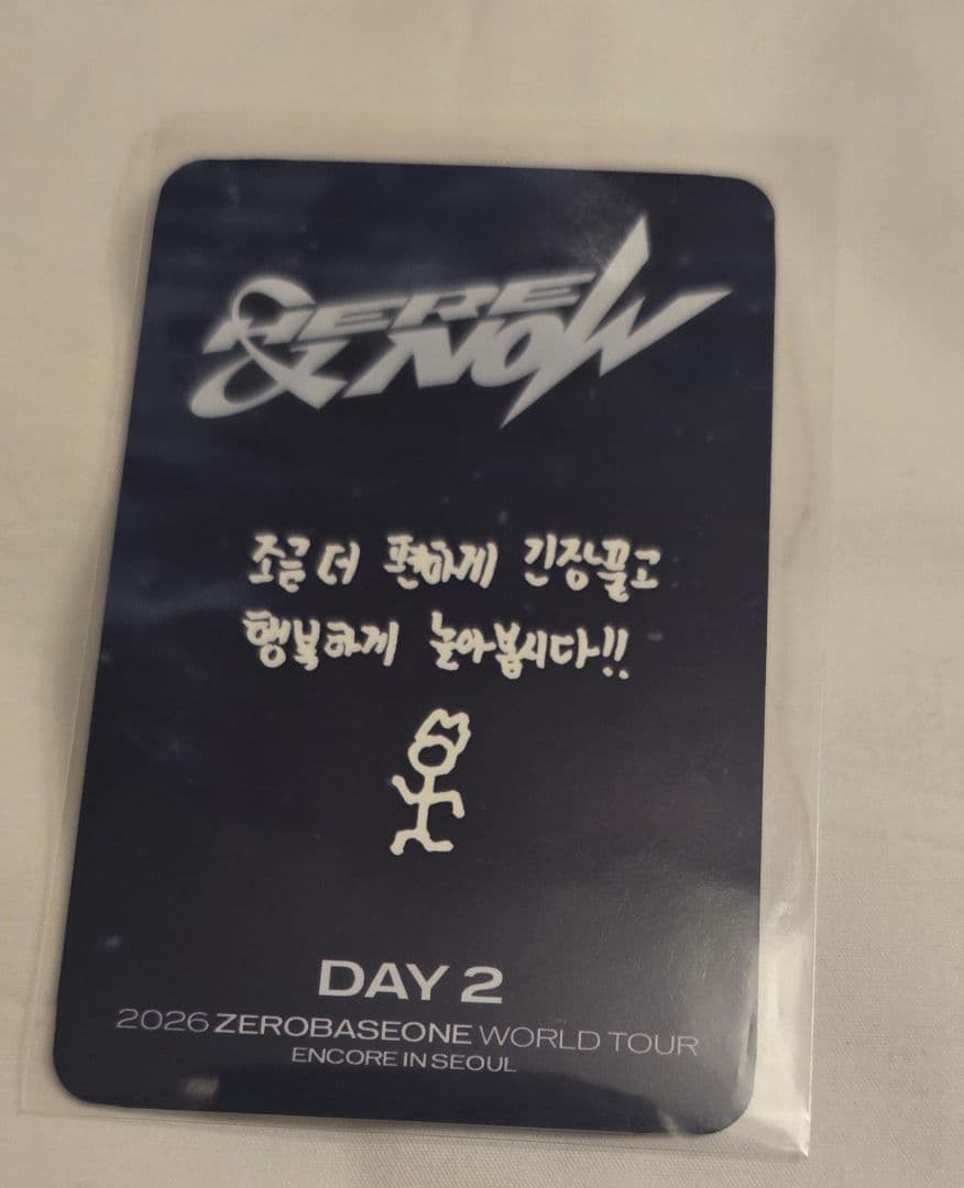 ZB1 ゼベワン 韓国 ソウルコン ゼロズゾーン トレカ day2 テレ