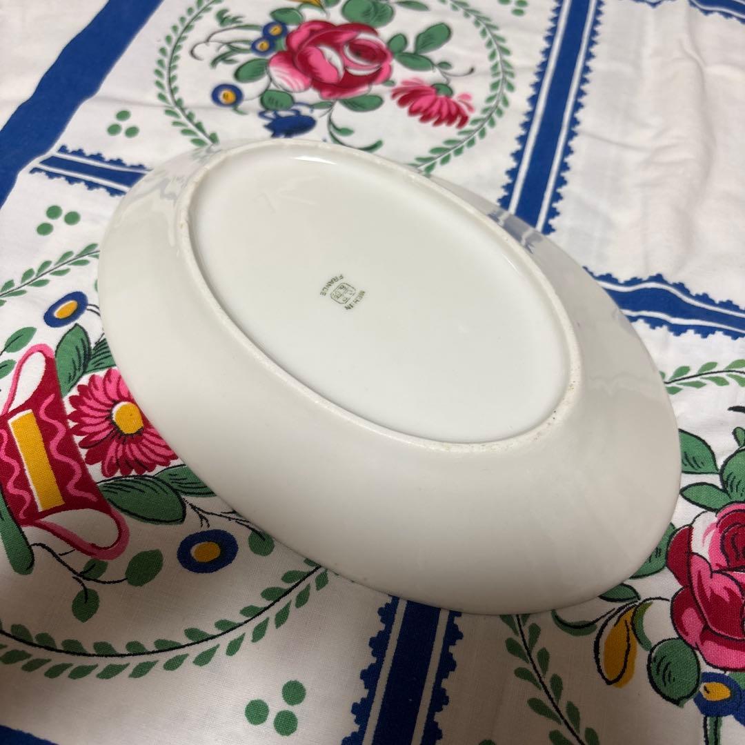 現地購入！Charles Pillivuyt & Cie オーバル皿