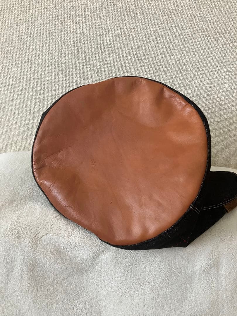 大人気ハンドメイド作家さん 大人シンプルデニムバッグ