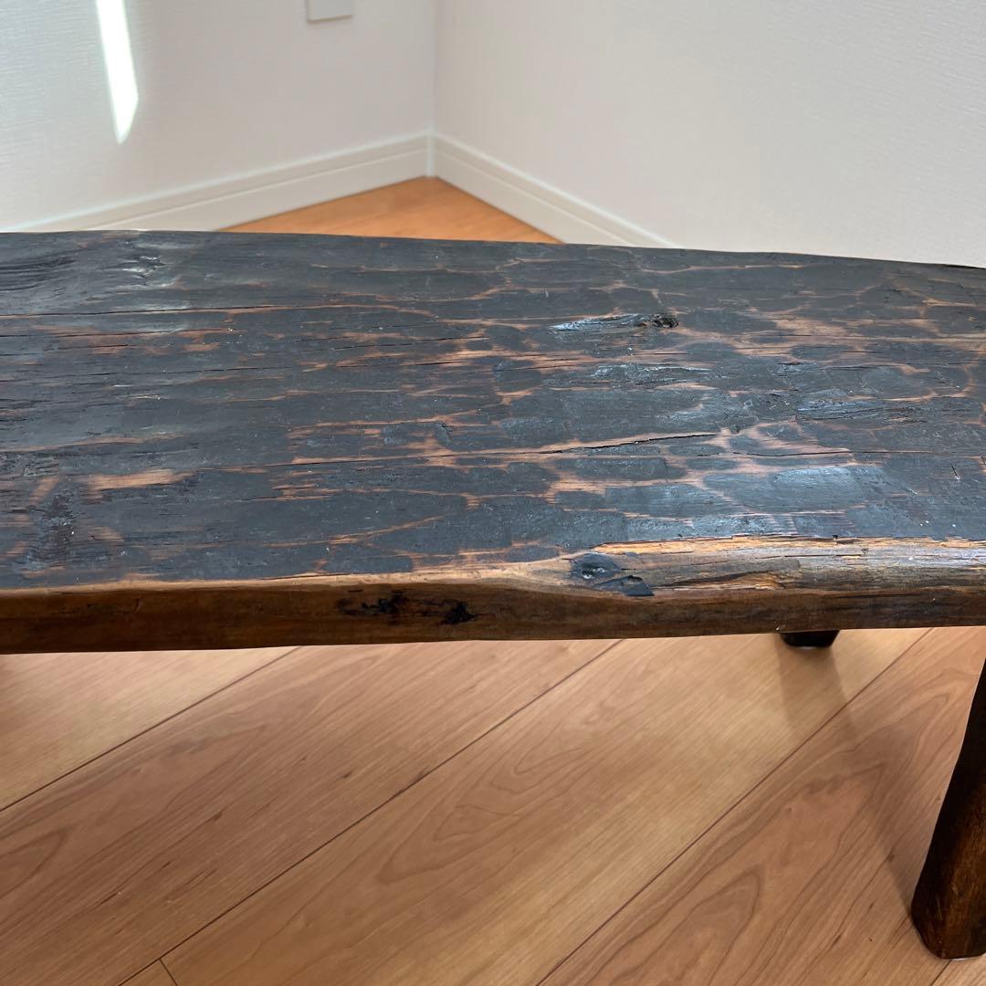 一枚板　ベンチ　テーブル　棚