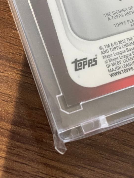 2012 Topps Chrome Mike Trout 10枚限定直筆サイン