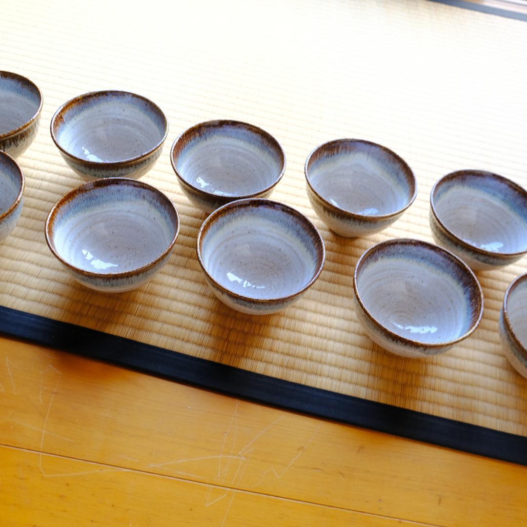 朝鮮唐津 数茶盌 十二点セット
