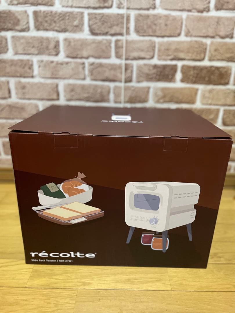 ✨新品！新生活に❗️置いておくだけでもカワイイ✨レコルト スライドラックトースター