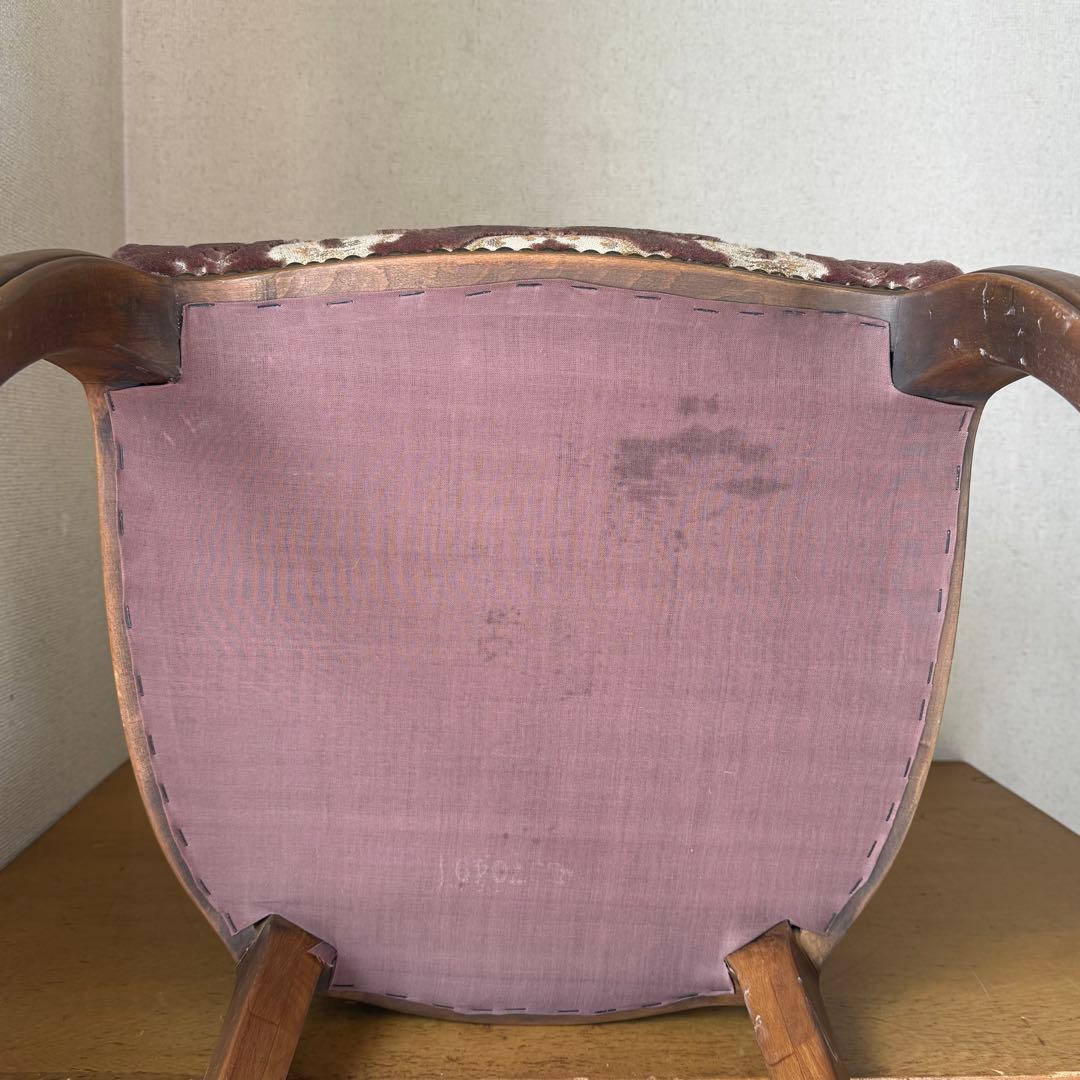 自宅保管品 karimoku ダイニングチェア 金華山 鋲打ち 椅子 イス