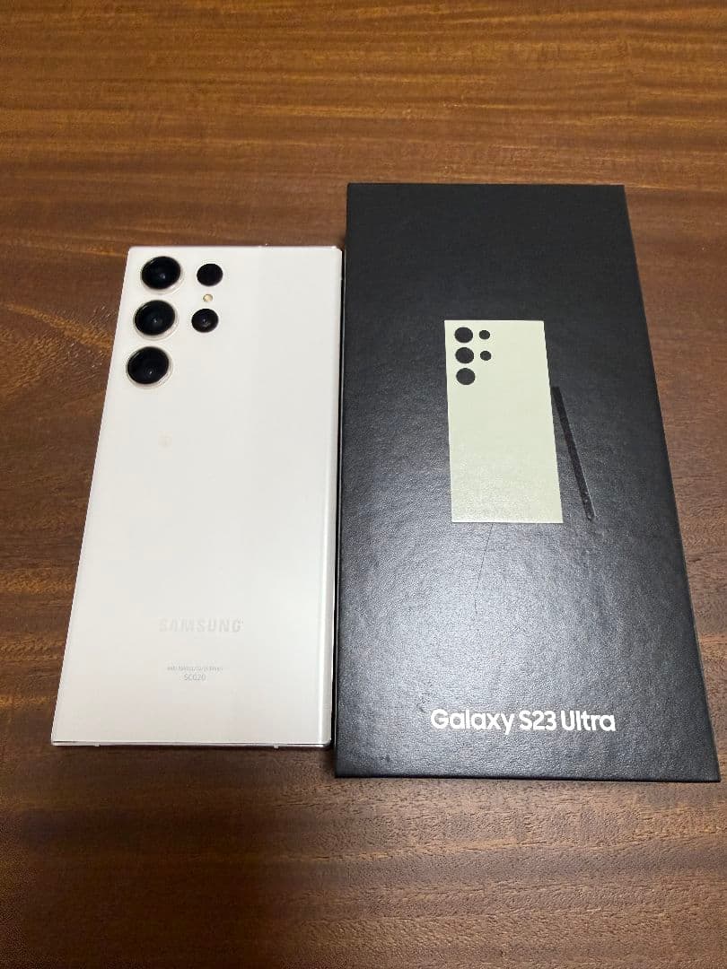 HINA Galaxy S23 Ultra 256GB/クリーム/au