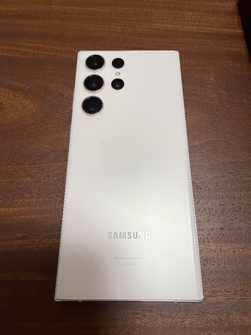 HINA Galaxy S23 Ultra 256GB/クリーム/au