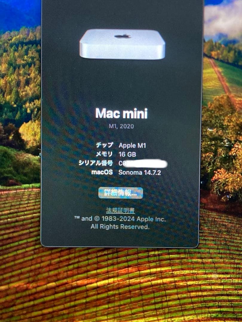 ヨガフィルマンシャApple Mac mini M1 16gbSSD1TB