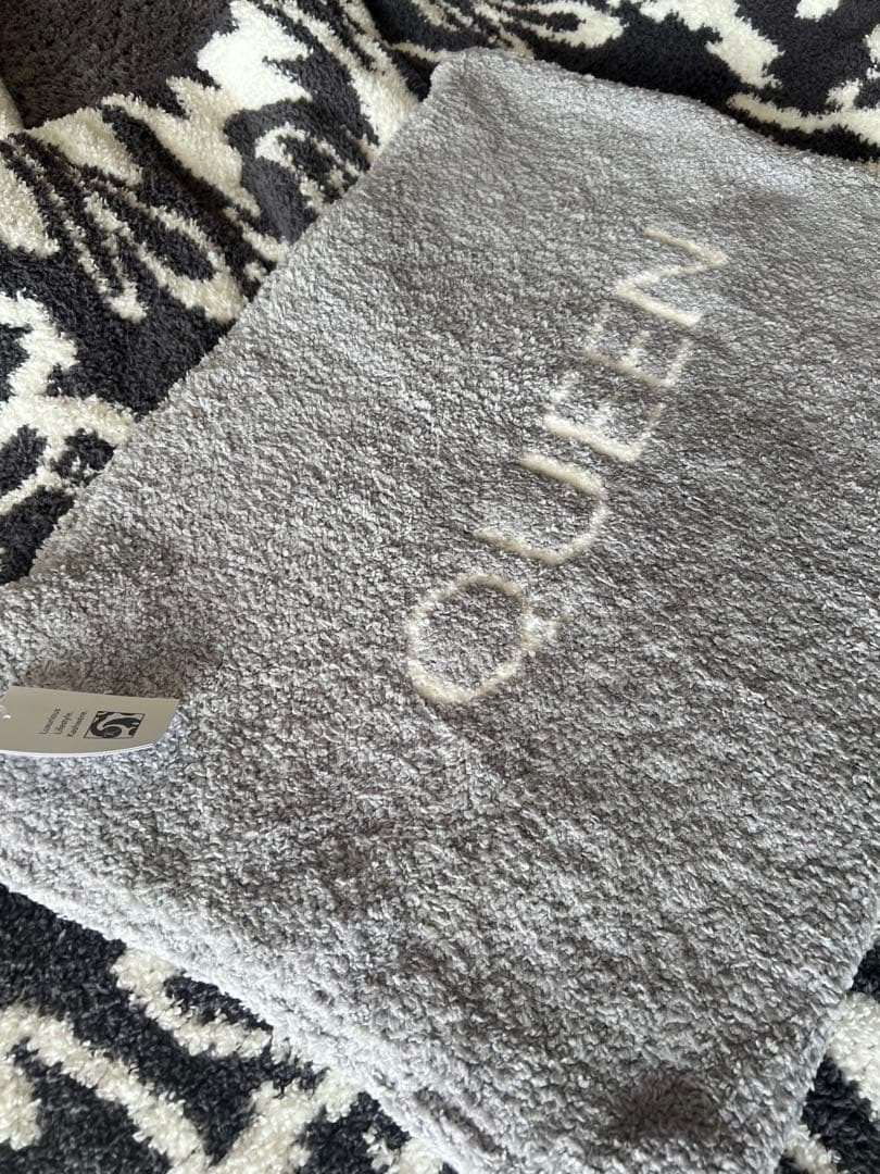 Kashwere ラグジュアリー枕カバー グレー