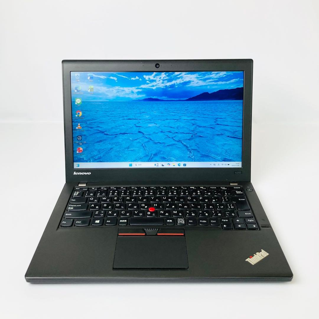 ThinkPad バッテリー新品　X250 i5 メモリ8GB SSD512GB