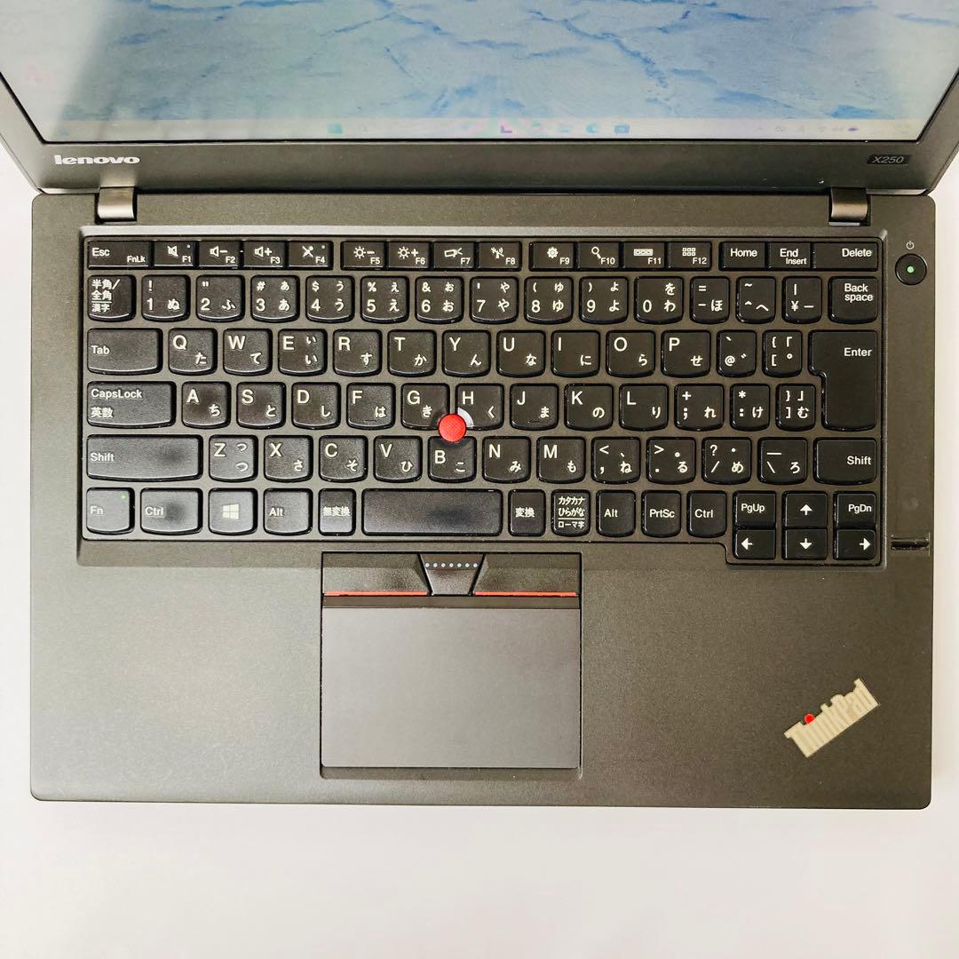ThinkPad バッテリー新品　X250 i5 メモリ8GB SSD512GB