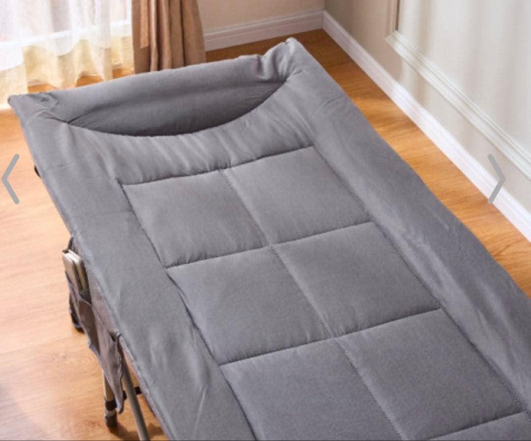 モリリン 簡単設置＆寝心地快適！ 折りたたみ式ベッド リラブルーム