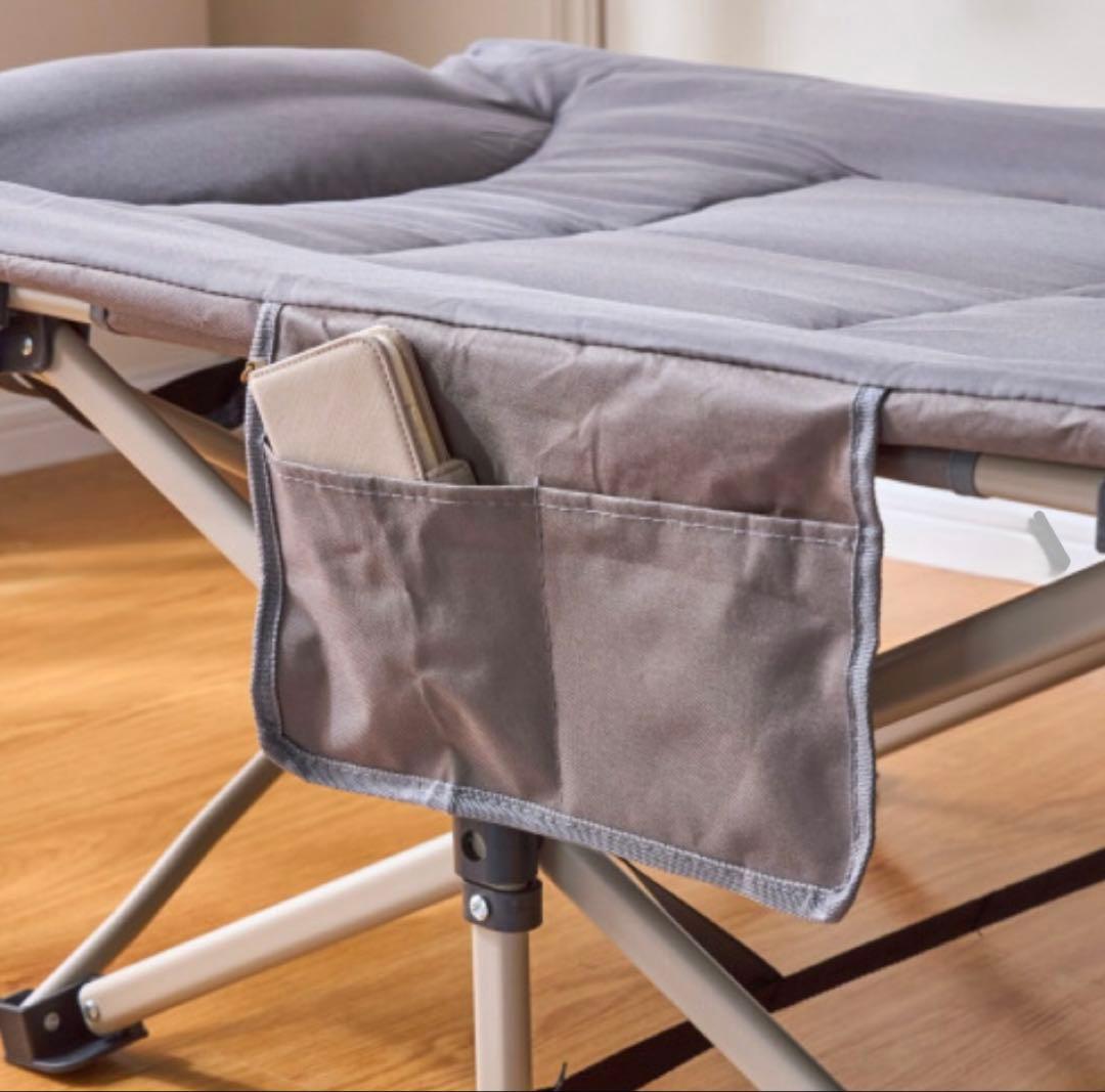 モリリン 簡単設置＆寝心地快適！ 折りたたみ式ベッド リラブルーム