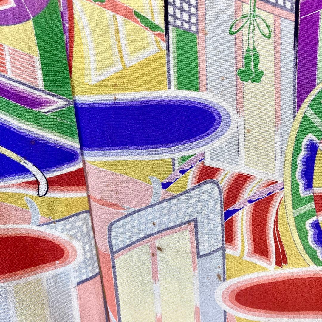 アンティーク　女の子　ジュニア　袴　着物　 NO14