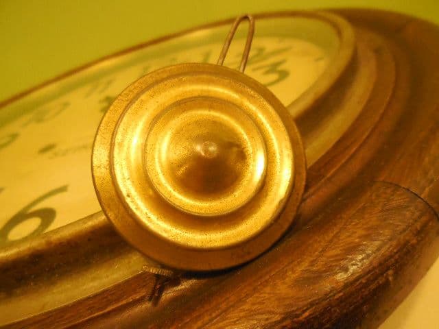 昭和レトロ 精工舎 丸型 グレシャム型 大型 掛時計 柱時計 ゼンマイ式 振り子