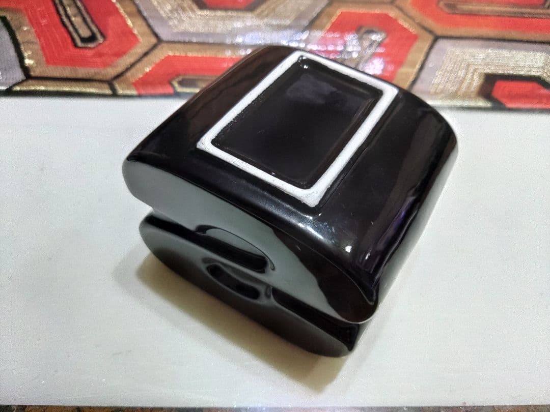 サントリー　ブランデーVSOP　ノベルティ　陶器製小物入れ　かわいい　当時物