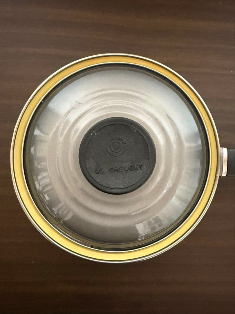 【値下げ】【箱あり(写真要確認)】LE CREUSET 片手鍋 グレー16cm