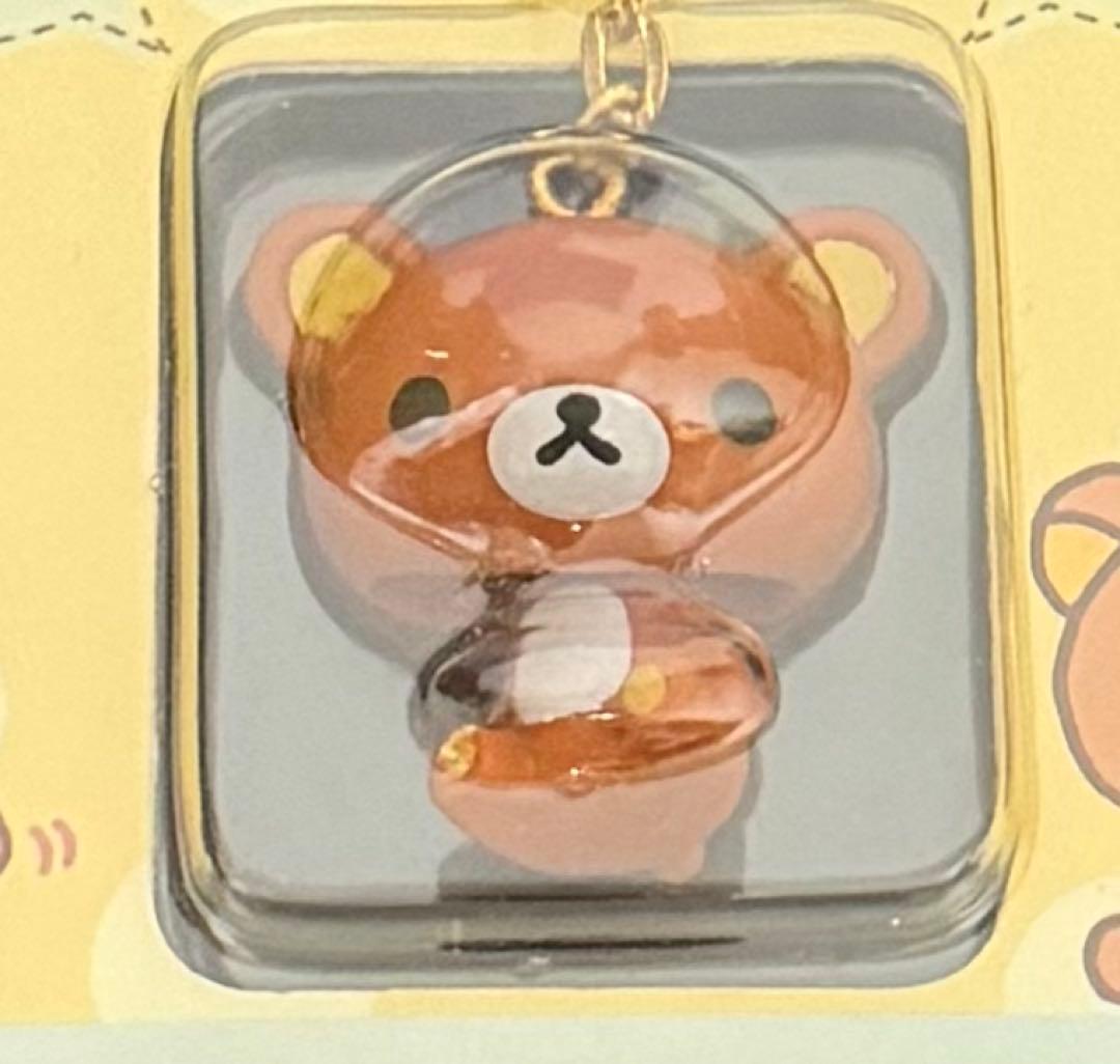 リラックマ　フルフルチャームキャラピン