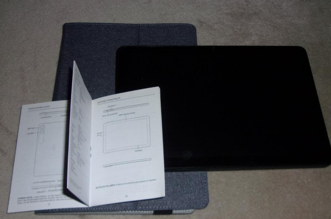 UMIDIGI G3 Tab 本体 グリーン ケース付　Android 13