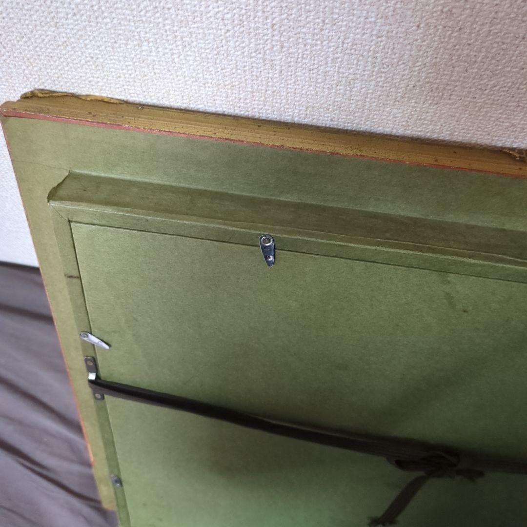 巴里のアンニュイ風景　レトロ豪華額縁