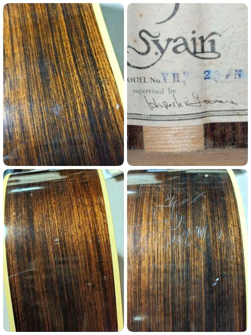 オール単板　S.yairi YHV-28/N マーチンHD-28 タイプ　傷多