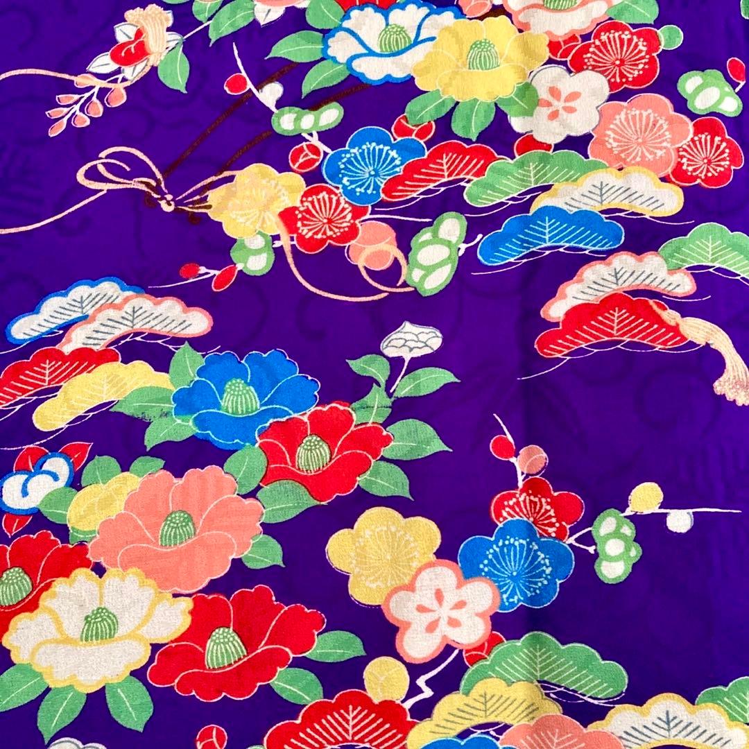 ★レトロ　ジュニア　アンティーク着物　大正ロマン　袴　七五三　十三詣り　NO2