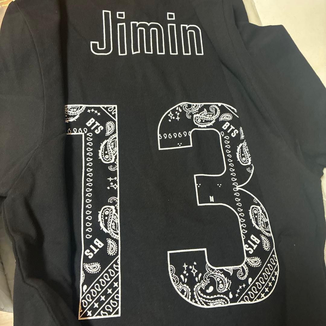 新品未使用　TEAM BTS Tシャツ　JIMIN Mサイズ　ジミン　公式