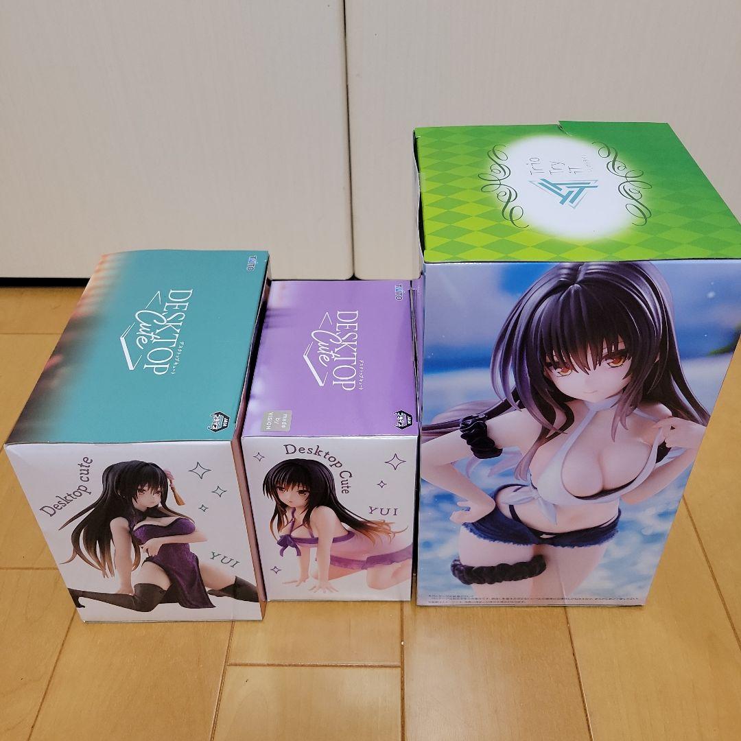 ToLOVEる 古手川唯 フィギュア 3体セット