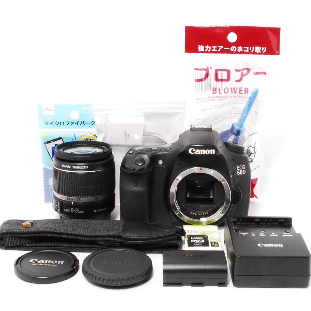 ◆Canon EOS 60D◆すぐ使える◆一眼レフカメラ◆ハイアマチュア機種◆
