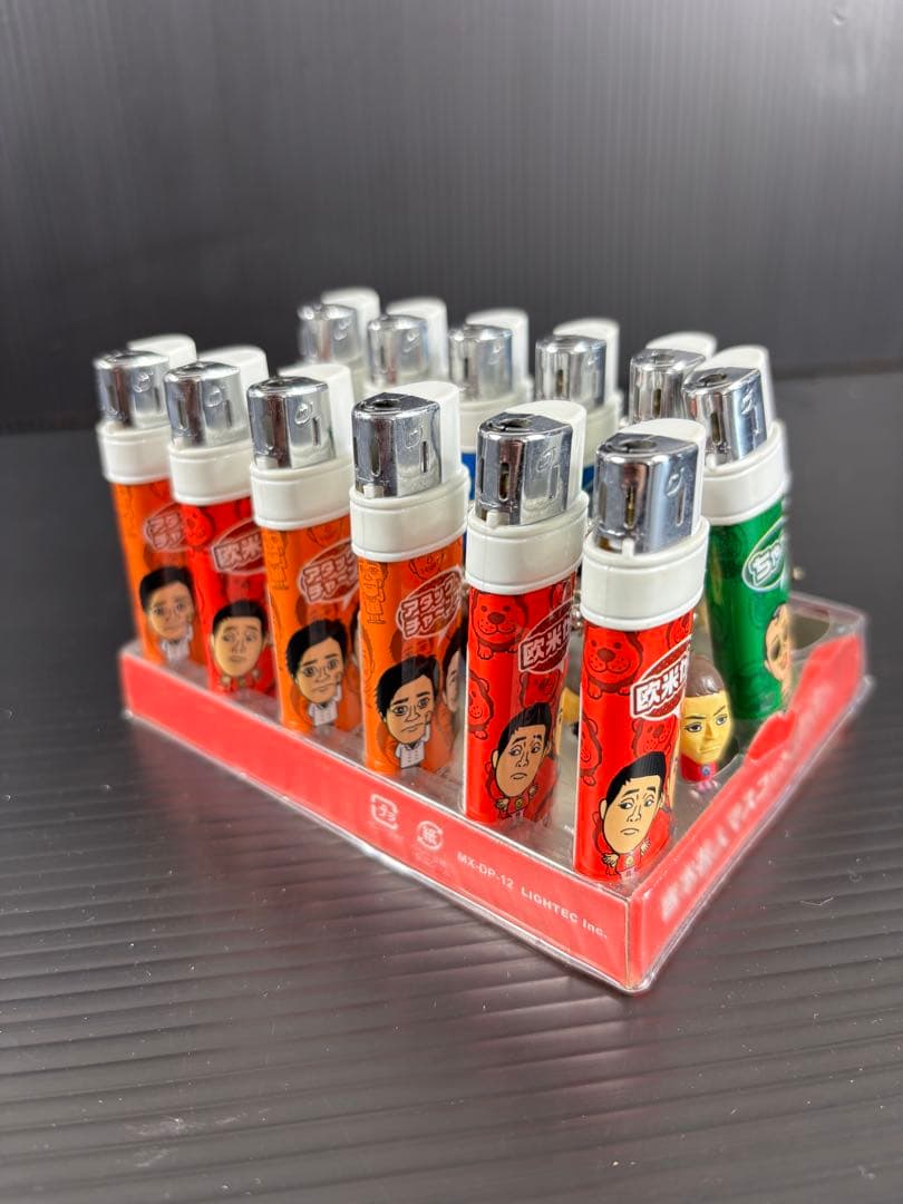 吉本芸人 マスコット付きライターセット　12本セット