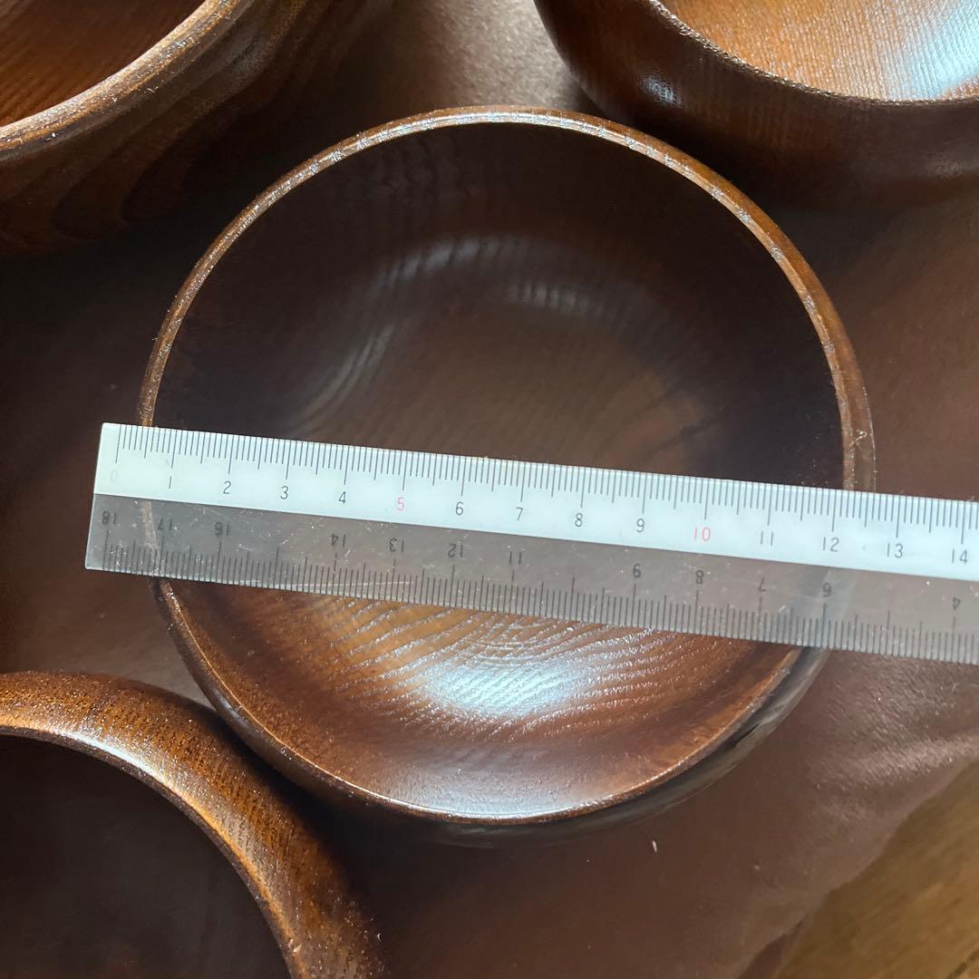 欅ボウルセット 大小ボウル フォークスプーン付き