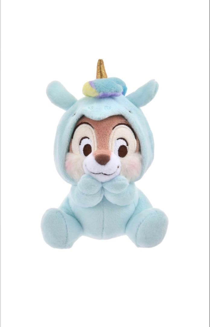 チップ デール ぬいぐるみキーホルダー・キーチェーン ユニコーン パジャマ