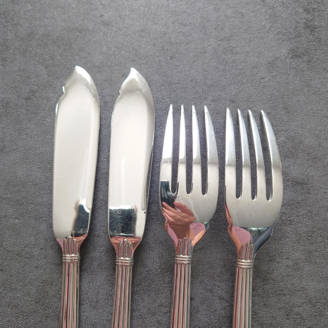 希少 クリストフル アリア フィッシュナイフ フィッシュフォーク 4点