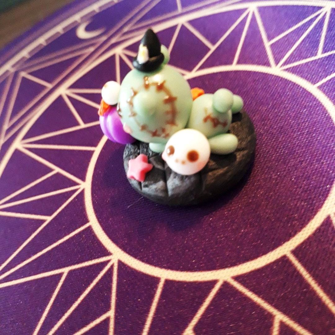 ハロウィン★ゴロリンつぎはぎクマちゃん♡