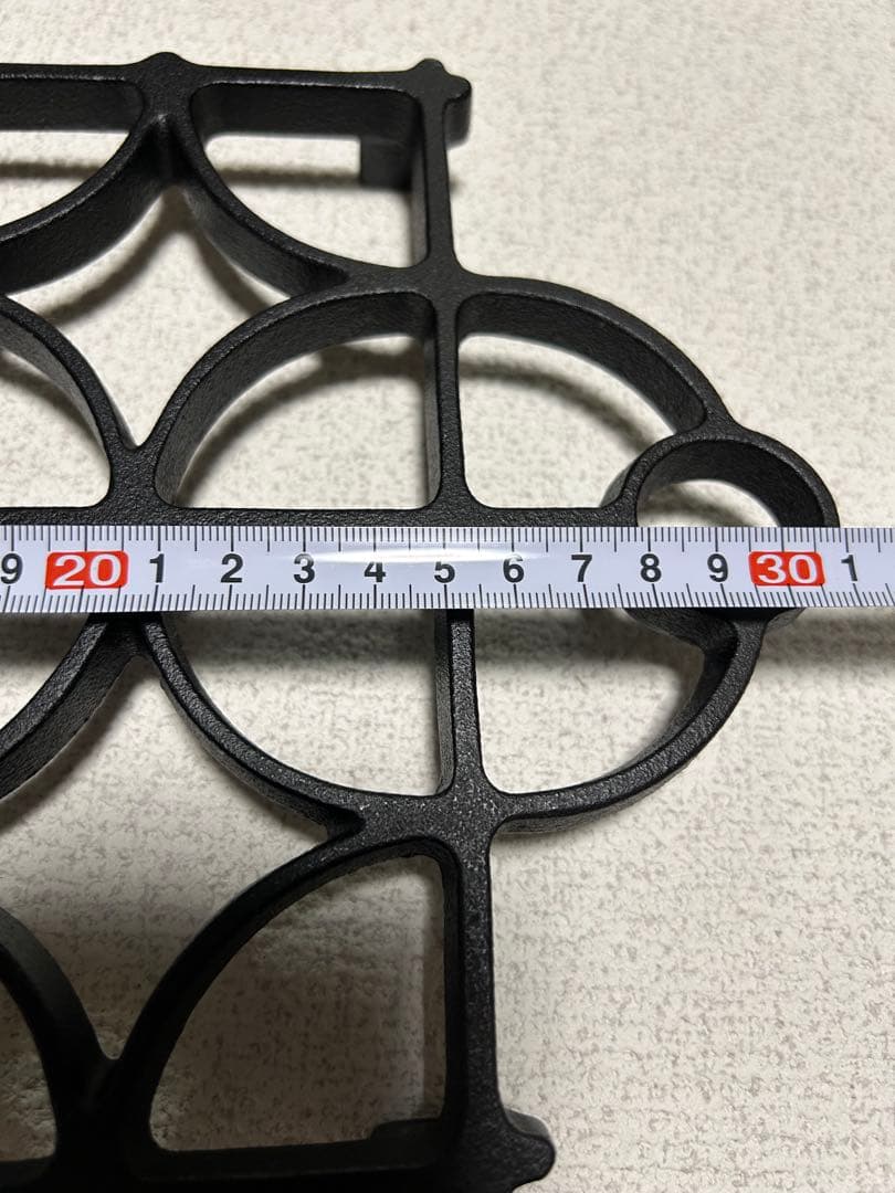 南部鉄器　鍋敷き　アイアントリベット