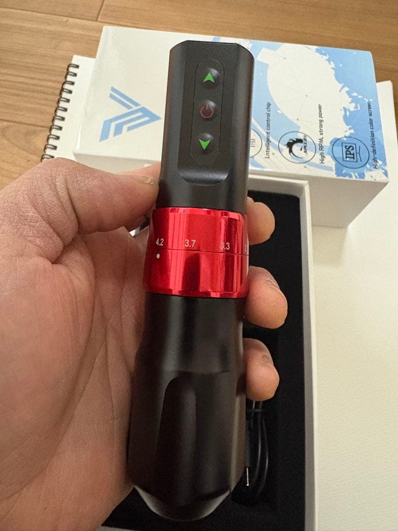 Bigwasp ワイヤレスタトゥーマシン