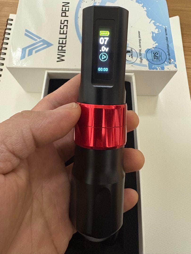 Bigwasp ワイヤレスタトゥーマシン