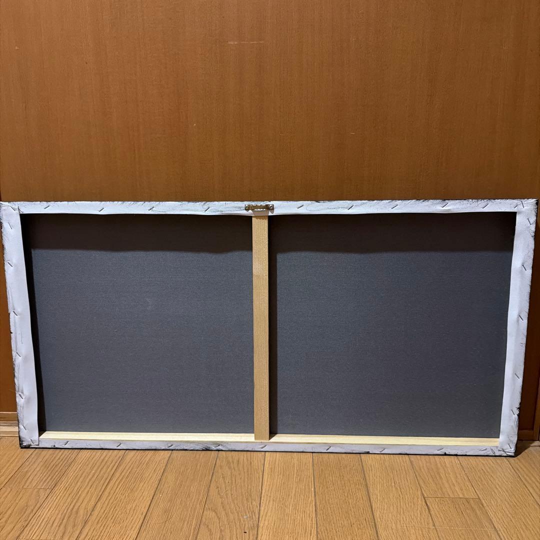 油画 赤い葉 木 夕焼け 壁掛け